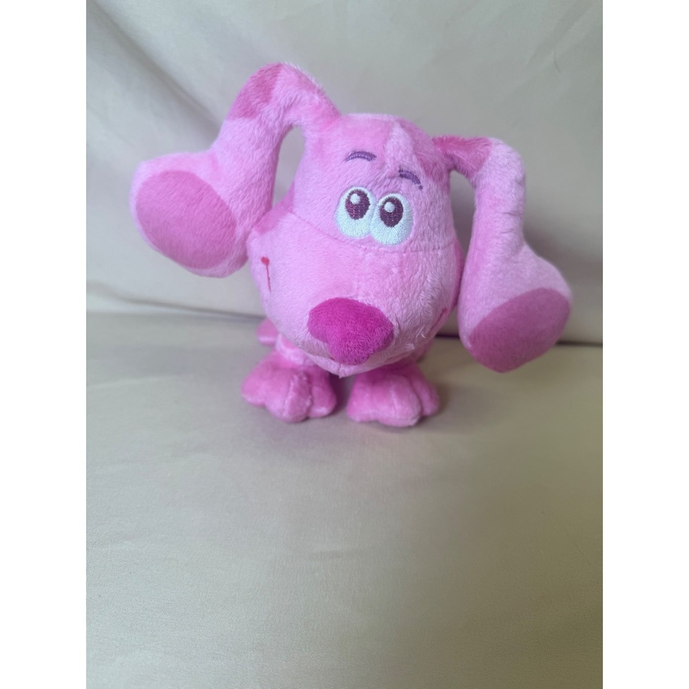 Blues Clues & You Magenta Plush Pink Dog Stuffed Animal Nickelodeon Nick Jr